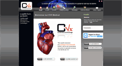 Desktop Screenshot of cvxmedical.com